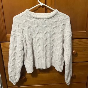XS beige/white Jessica Simpson sweater